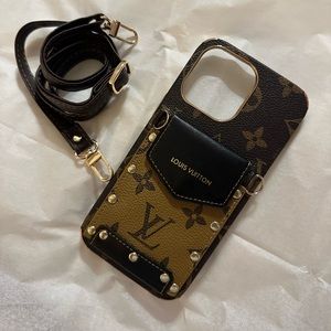 Louis IPhone 14 Pro Max case (Black)